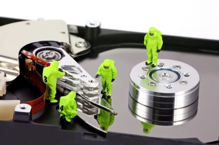 Hard drive recovery