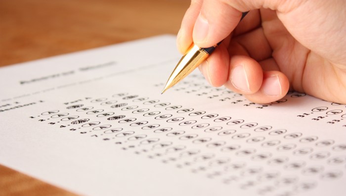 Teaching certification test